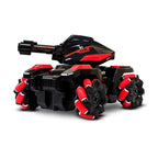Remote Control Mecha Tank – 2‑in‑1 Off‑Road RC Tank with Water Bomb Launcher