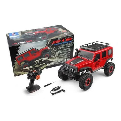 15km/h 4WD RC Rock Crawler for Kids & Adults – 1:10 Off‑Road Climbing Car