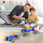 4WD Gesture Sensing RC Stunt Car with Lights, Music & Spray Effects