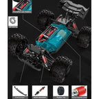 1/16 Scale 4WD High‑Speed 50km/h Off‑Road RC Truck – Full Proportional Control (Model S909)