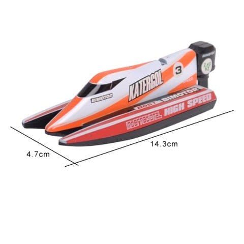 Mini F1 Style RC Racing Boat (Model 3313M)