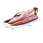 Mini F1 Style RC Racing Boat (Model 3313M)