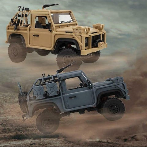 Proportional Control RC Car with LED Lights & Climbing Design (MN‑96)