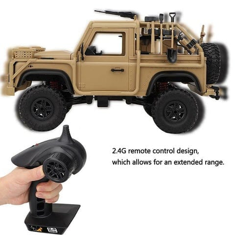 Proportional Control RC Car with LED Lights & Climbing Design (MN‑96)