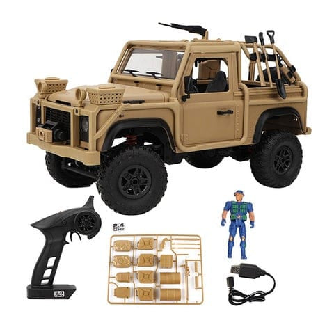 Proportional Control RC Car with LED Lights & Climbing Design (MN‑96)