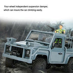 Proportional Control RC Car with LED Lights & Climbing Design (MN‑96)