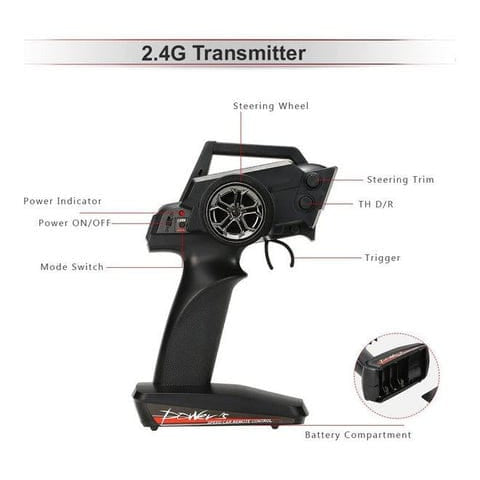 Remote Control For RC Cars And MT260 2.4GHz – 23cm