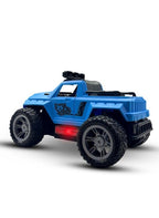 1/16 Scale Off‑Road RC Rescue Truck with Lights, 4CH Electric Remote Control Pickup Car for Kids
