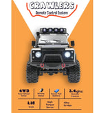 Mytoys FY003‑5A 2.4GHz 4WD Climbing RC Jeep with Guard Upgrade & LED Lighting