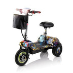 Mytoys MT540 3‑Wheel Electric Scooter 350W, 35km/h, Foldable with Seat & Basket