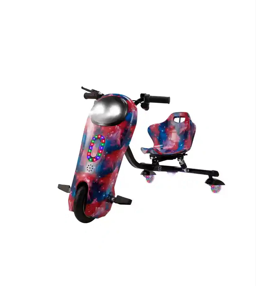 MYTOYS MT706 36V Drift Scooter 3‑Wheel, 20km/h, Bluetooth, Lights & Speaker