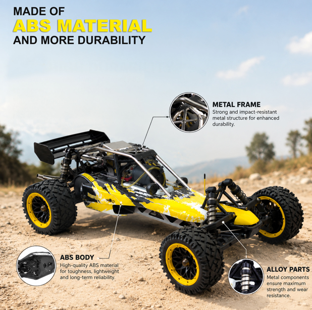 MYTOYS Rovan Baja 360 1/5 Gas RC Car | 36cc 80KM/H Petrol Buggy