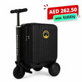 Smart Ride‑On Electric Scooter Luggage with Removable Battery-Black