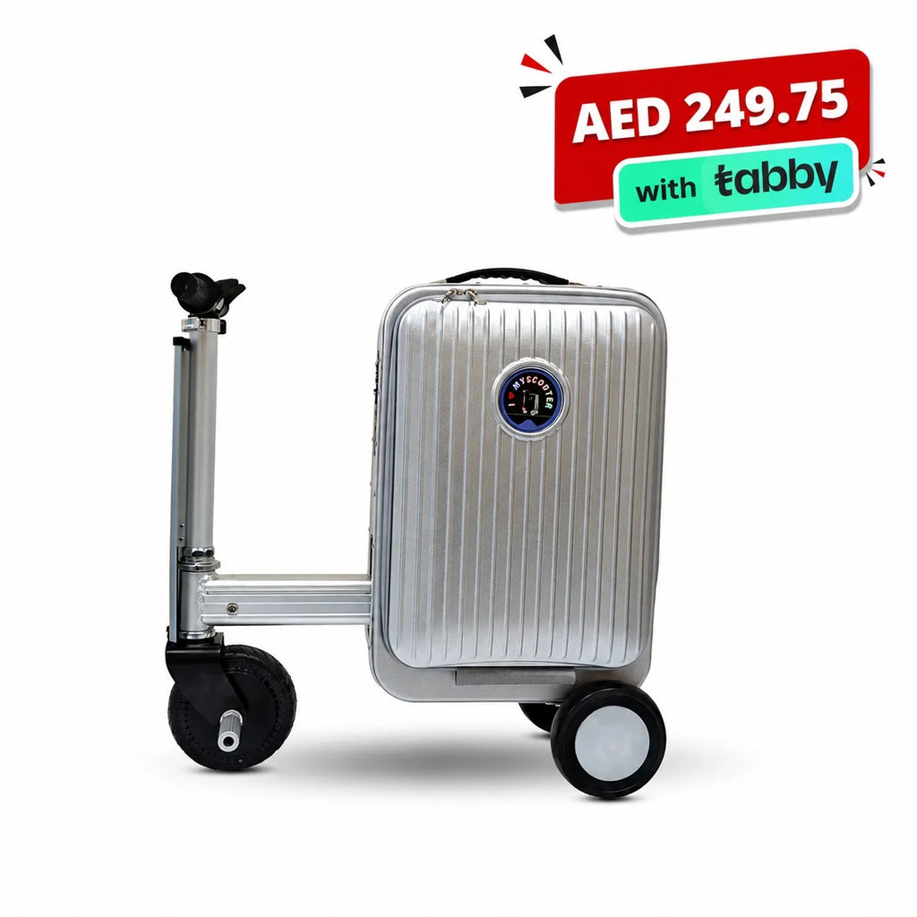 Smart Ride‑On Electric Scooter Luggage 20‑Inch – Removable Battery & TSA Lock