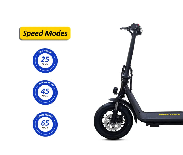 MT756 Electric Kick Scooter – 45 km/h, 500W, 48V, 35km Range – Off-Road Tires & Foldable
