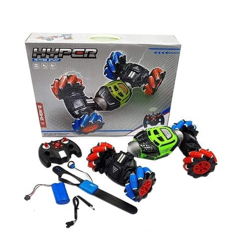 Double‑Sided Stunt Car with Gesture Watch & Remote Control (QX3688‑25)