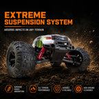 MYTOYS Hobbiway Typhon MT660 1/10 4WD RTR High Speed RC Monster Truck With Off-Road Tires