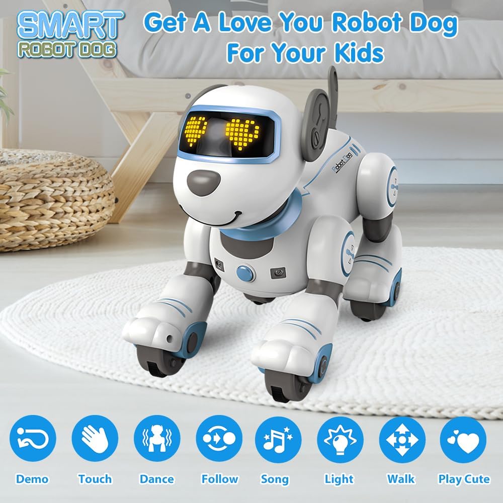 MyToys Remote Control Robot Dog Toy for Kids – Interactive Smart Walking & Dancing Puppy