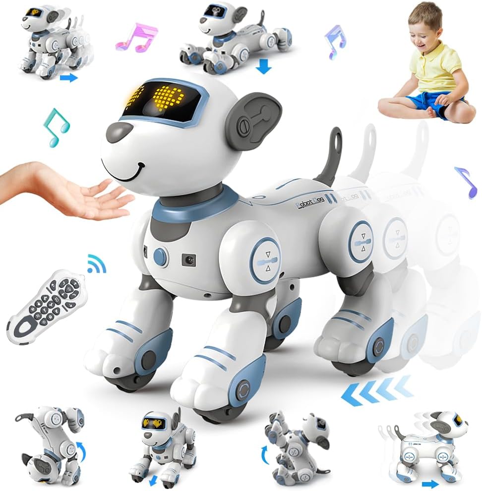 MyToys Remote Control Robot Dog Toy for Kids – Interactive Smart Walking & Dancing Puppy