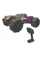 MYTOYS Hobbiway Typhon MT660 1/10 4WD RTR High Speed RC Desert Racing Car – 2.4GHz Off-Road Remote Control Monster Truck with Big Sand Tires