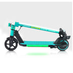 2-Wheel Kids Electric Scooter – 130W, 16 km/h, 21.6V, 8 km Range, LED Lights & Foldable