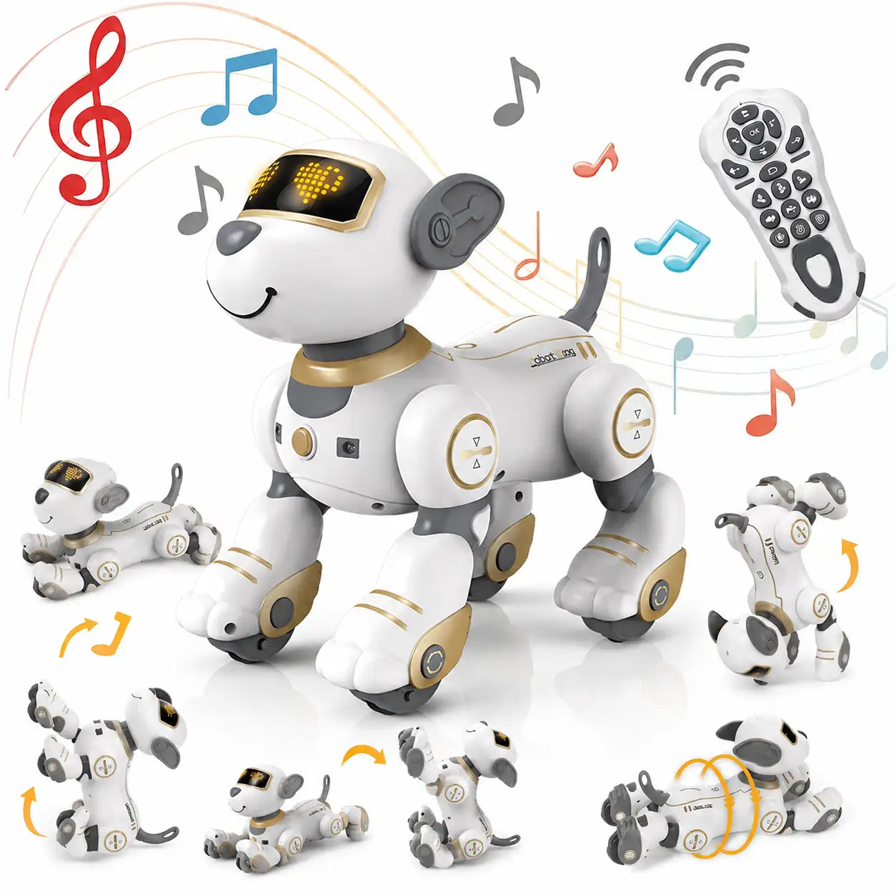 MyToys Remote Control Robot Dog Toy for Kids – Interactive Smart Walking & Dancing Puppy