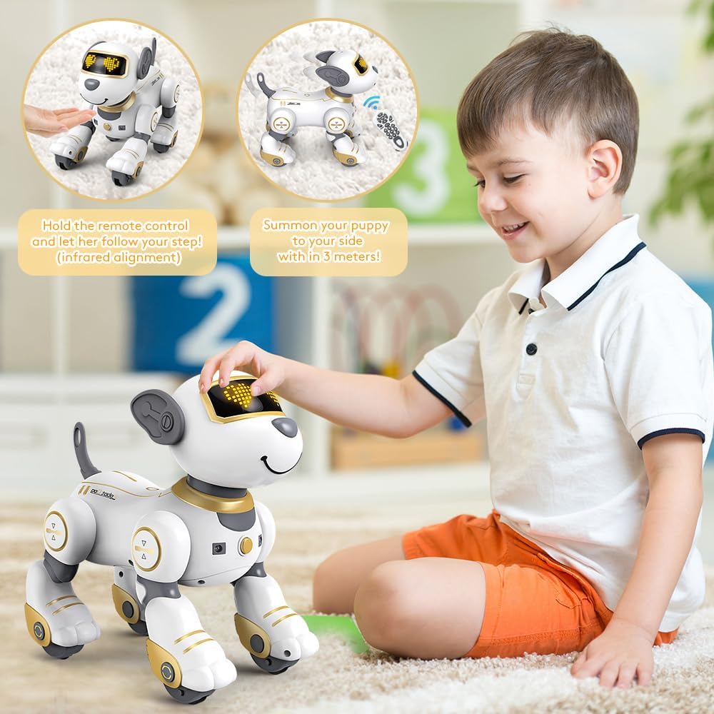 MyToys Remote Control Robot Dog Toy for Kids – Interactive Smart Walking & Dancing Puppy