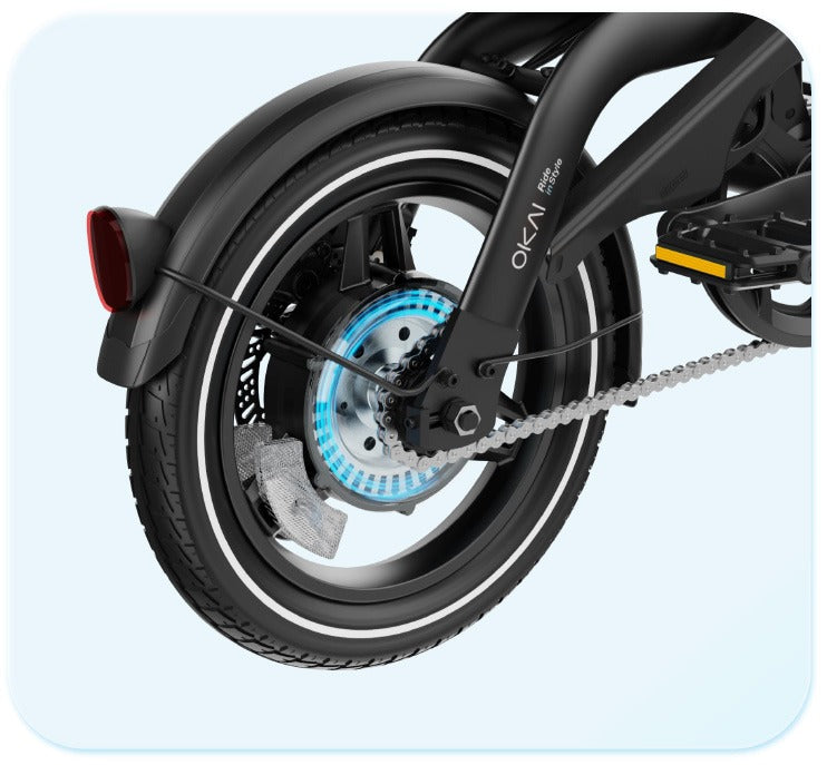 OKAI EBF20 FlexNano Compact Folding Electric Bike | 450W Peak Power, 25km/h