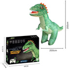 MYTOYS Giant RC Inflatable Dinosaur – 150cm Remote Control T-Rex with Auto-Inflation & Sound Effects