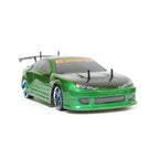 MYTOYS 1/10 Scale RC Drift Car – 4WD Electric Nissan Silvia with 30km/h Speed, LED Lights