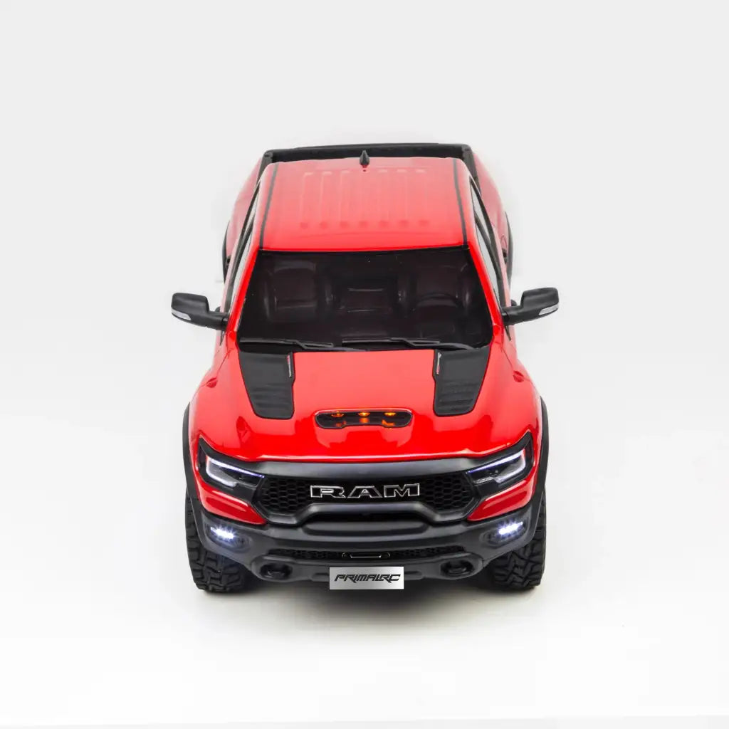 Traction Hobby 1/8 Scale RAM 1500 RC Trail Truck RTR – 1800KV Brushless FOC Power, 4WD & 2-Speed Transmission