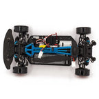 MYTOYS 1/10 Scale RC Drift Car – 4WD Electric Nissan Silvia with 30km/h Speed, LED Lights