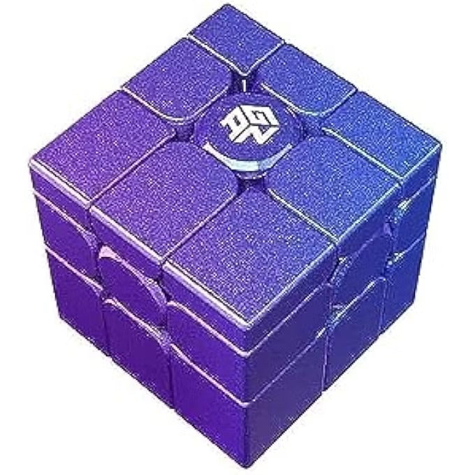 MYTOYS Mirror M UV 3x3 Magnetic Speed Cube – Purple Shape Puzzle