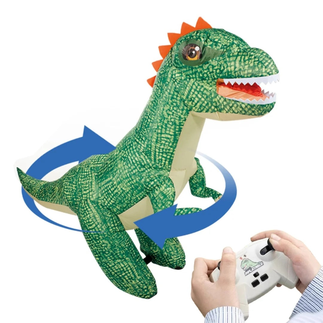 MYTOYS Giant RC Inflatable Dinosaur – 150cm Remote Control T-Rex with Auto-Inflation & Sound Effects