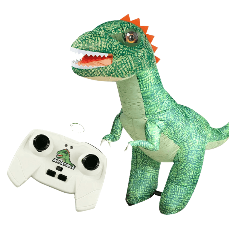 MYTOYS Giant RC Inflatable Dinosaur – 150cm Remote Control T-Rex with Auto-Inflation & Sound Effects