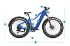 OKAI Ranger EB50 Electric Fat Tire Mountain Bicycle - 45 km/h