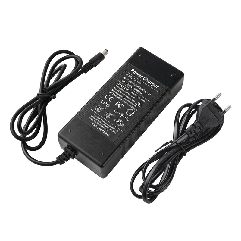 MYTOYS 36V 1.5A Fast Electric Scooter Charger | Smart LED Power Adapter for 8-Inch Scooters