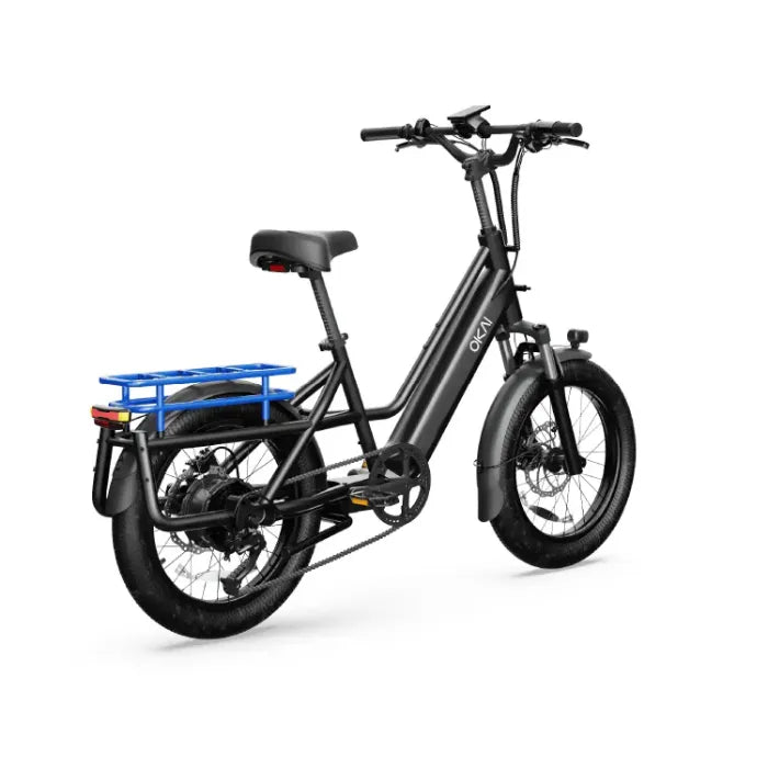 OKAI E-Kargo EB70 Electric Cargo Bicycle | 800W Peak, 32 km/h, 440lb Capacity