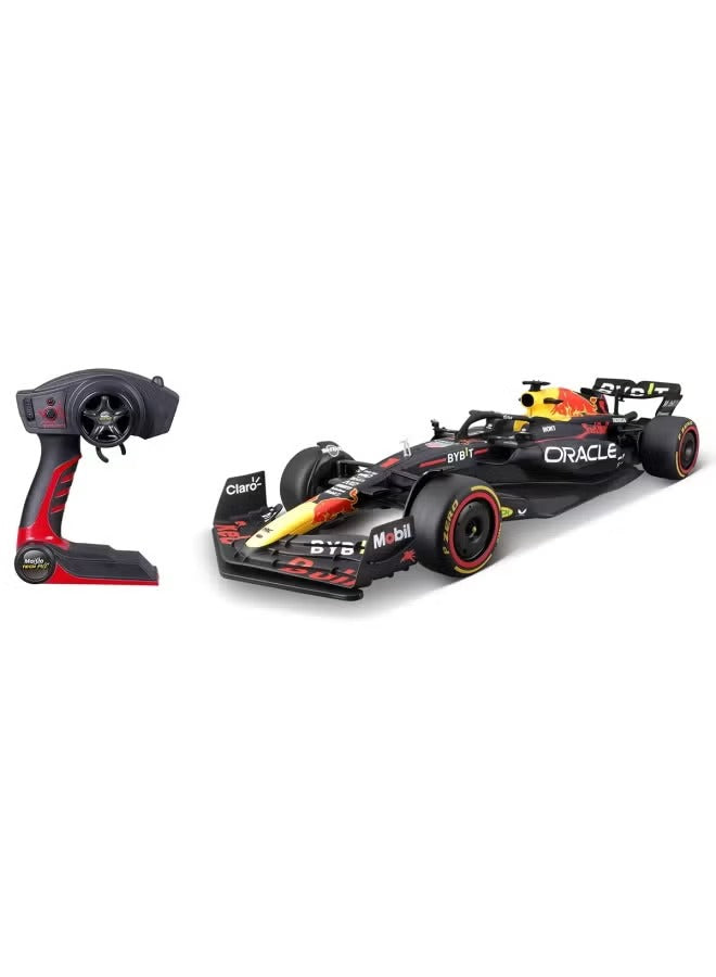 Maisto Tech 1:10 Scale Red Bull Racing RB19 Remote Control Formula 1 Car | Official F1 Licensed Large High Speed RC Race Car with 2-Speed Motor, Digital Proportional Control, Authentic Engine Sounds & USB Rechargeable Li-Ion Battery | Premium Toy Gift