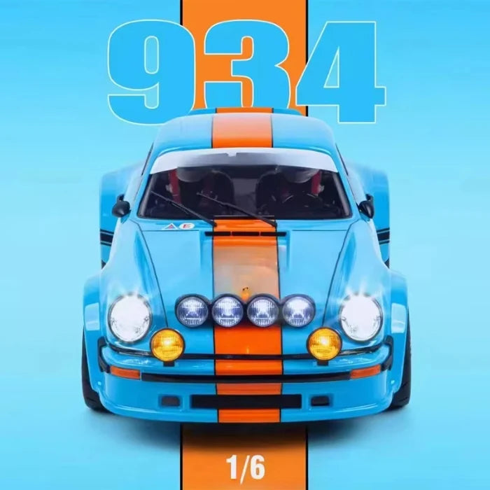 KM Traction Hobby Porsche 934 1/6 Scale RTR Rally RC Car With 2000KV Brushless Power, AWD/RWD & Gyro Control