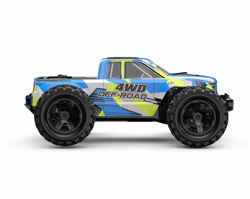 MJX Hyper Go 18208 1/18 Scale High-Speed 4WD Off-Road RC Truck – 35 km/h, 2.4GHz Control All-Terrain Remote Control Car with Adjustable Shocks