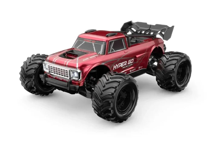 MJX Hyper Go 10210 1/10 4WD Remote Control Monster Truck - 80 km/h, 4S Mode, Bluetooth ESC, 35KG Servo Steering, App-Based Tuning, Dual-Fan Cooling
