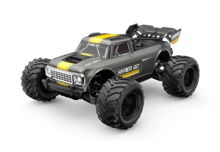 MJX Hyper Go 10210 1/10 4WD Remote Control Monster Truck - 80 km/h, 4S Mode, Bluetooth ESC, 35KG Servo Steering, App-Based Tuning, Dual-Fan Cooling