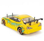 MYTOYS 1/10 Scale RC Drift Car – 4WD Electric Nissan Silvia with 30km/h Speed, LED Lights