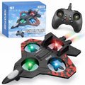 MYTOYS RC Plane PRO - 2.4GHz Remote Control Jet Airplane with LED Lights, Altitude Hold & 360° Flips