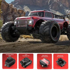 MJX Hyper Go 10210 1/10 4WD Remote Control Monster Truck - 80 km/h, 4S Mode, Bluetooth ESC, 35KG Servo Steering, App-Based Tuning, Dual-Fan Cooling