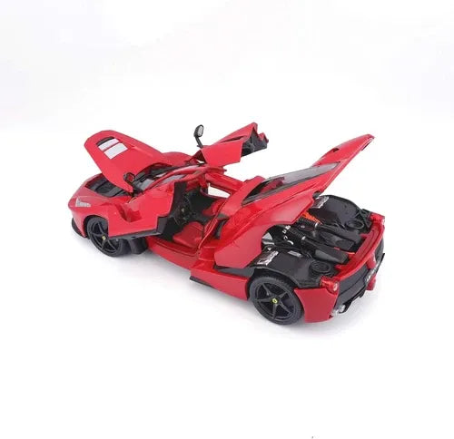 Bburago 1:18 Scale Ferrari LaFerrari Diecast Model Car – Red Signature Series (Model 18-16901)