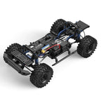 MJX Hyper Go 1/8 Scale RC Rock Crawler H8E 4WD Brushless Off-Road Climbing Vehicle With 80A FOC ESC, 3970 2000KV Sensor-Driven Motor, 35KG High Torque Steering Servo And Remote Control Differential Lock 25km/h Ready-To-Run (RTR) - Orange