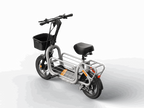 OKAI Ceetle Glide EA20 Electric Commuter Bike with Seat - 700W Peak, 32 km/h, 60 km Range