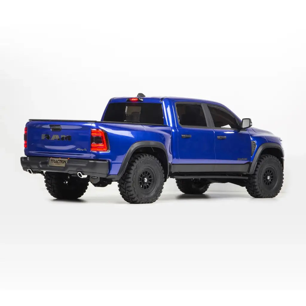 Traction Hobby 1/8 Scale RAM 1500 RC Trail Truck RTR – 1800KV Brushless FOC Power, 4WD & 2-Speed Transmission